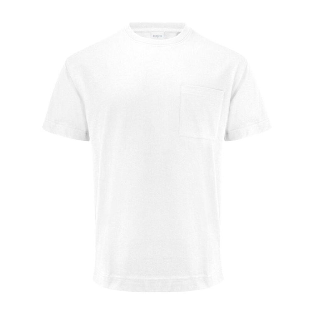 James Harvest Unisex Adult Devons Pocket T-Shirt / White